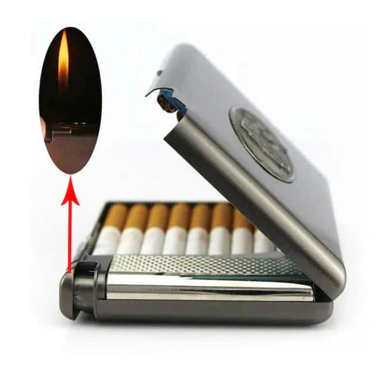 Windproof Smoking Cigarette Box