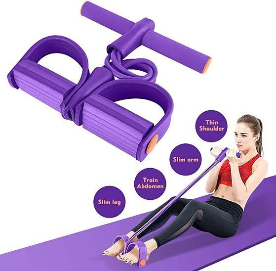 Elastic Sit-up Pull Rope Yoga Fitness Gym