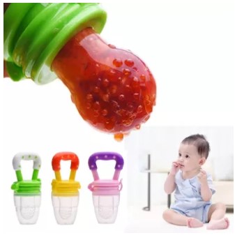 🍓🍼 Baby Fruit Feeder & Teether  - Fresh Solid Food Pacifier