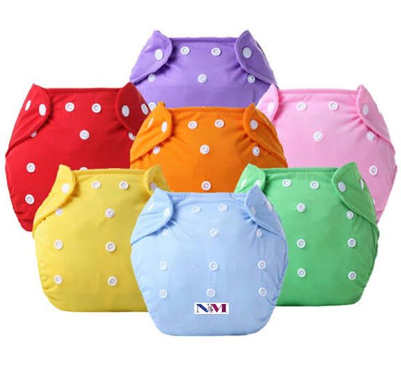 Washable & Adjustable Baby Cloth Diaper – Reusable, Flexible & Eco-Friendly (0-2 Years | 3-15 kg)