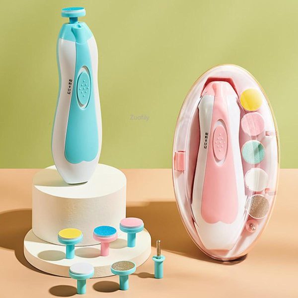 Beatiful Electric Nail Trimmer Set for Baby & Girls (Random Color) 👶💕