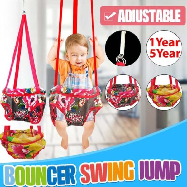 Swing for Baby – Adjustable, Safe & Fun - Compact, Travel-Friendly